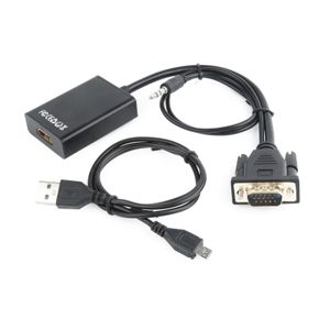 GEMBIRD VGA na HDMI + audio kabl,single port