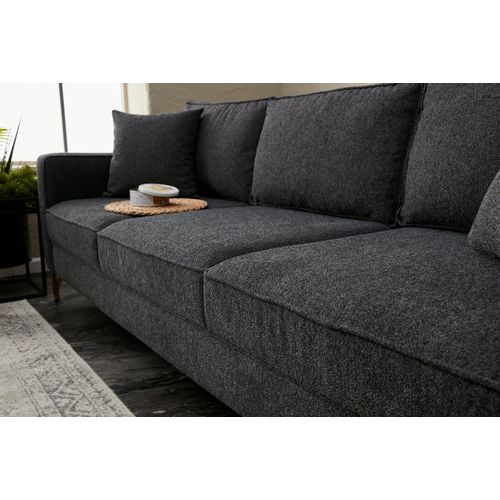 Atelier Del Sofa Trosjed, Antracit Crno, Berlin - Anthracite, Black slika 4