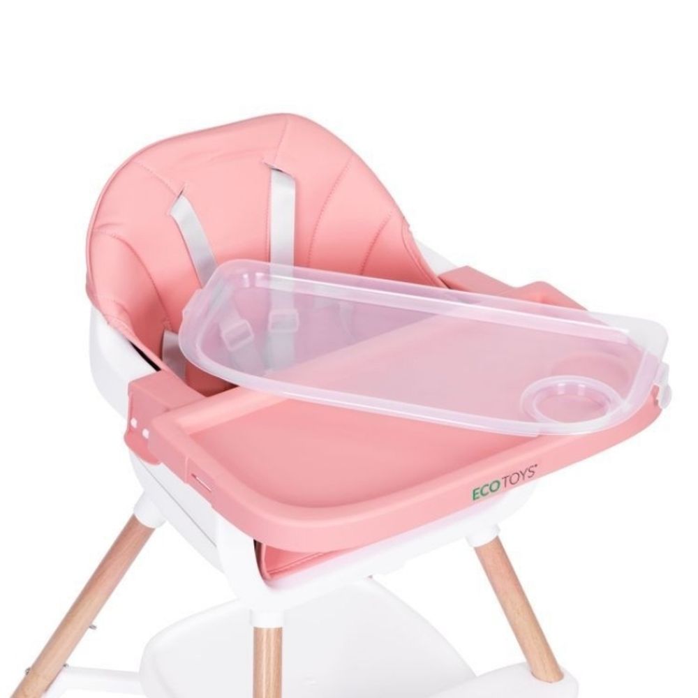 Eco Toys Hranilica za bebe 2U1, Pink slika 5