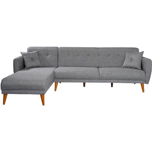 Aria Köşe-Dark Grey Ugao Sofa-Krevet slika 4