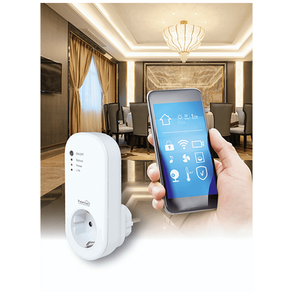 home Utičnica, Smart, WiFi, 433.92 MHz - NVS 2 RF slika 2