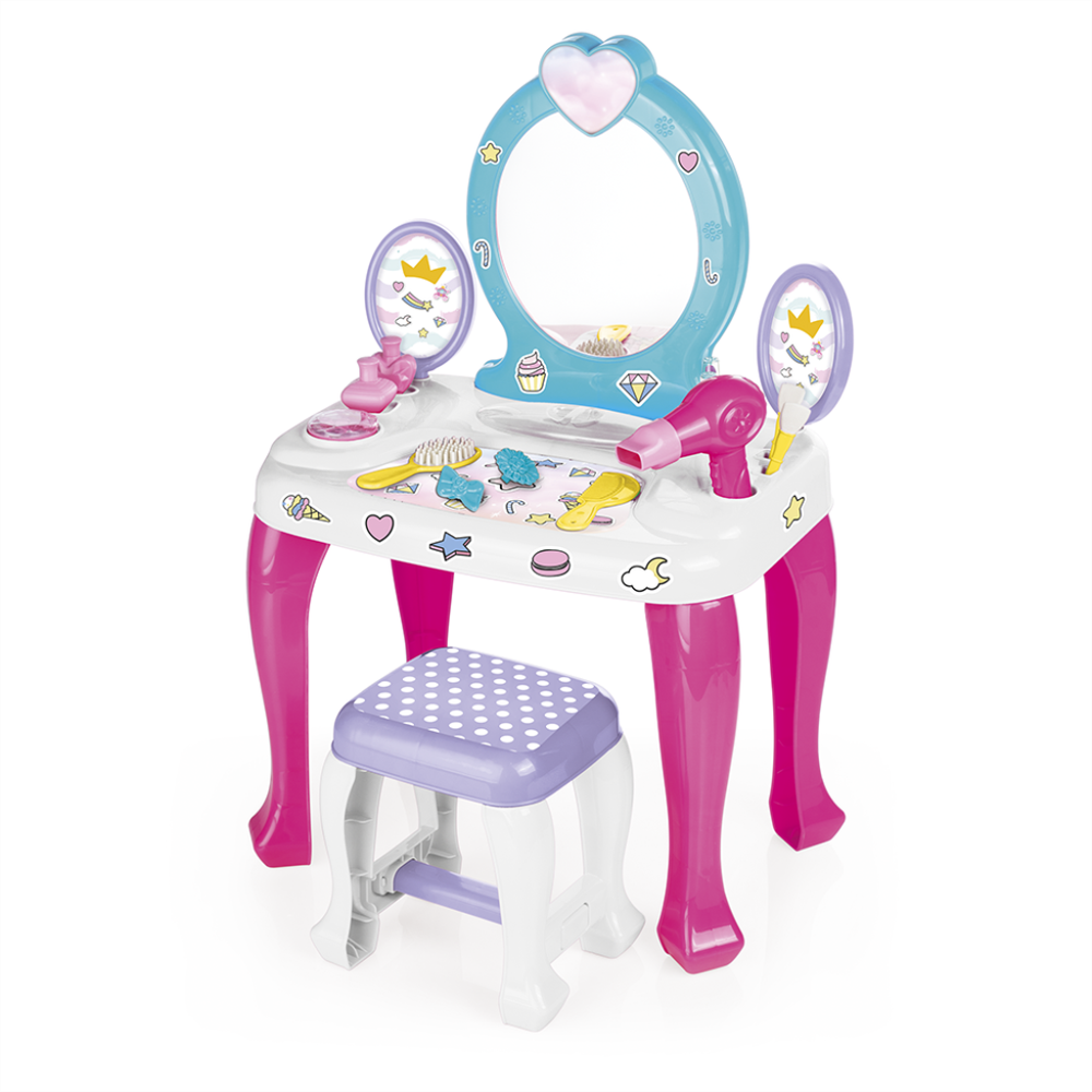 Dolu 2568 Set za Uljepšavanje sa Stolom i Stolicom 71x47x31 cm slika 1