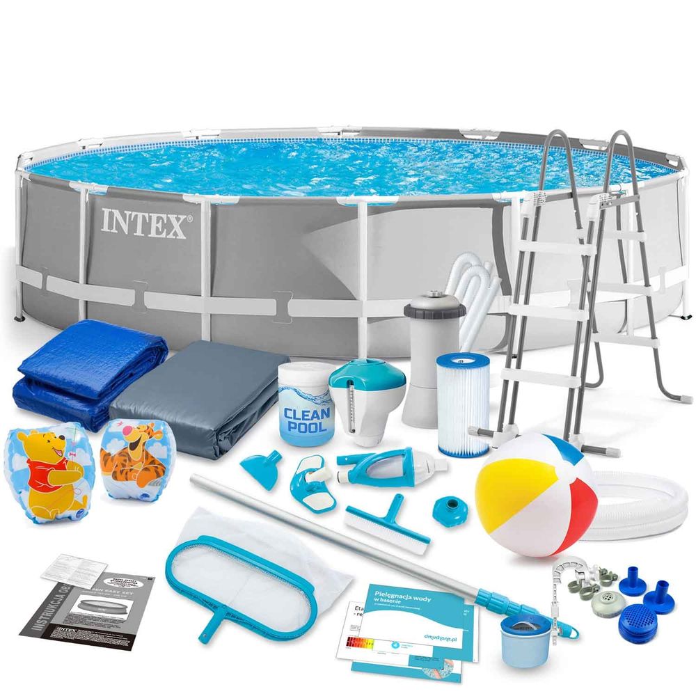 Intex montažni vrtni bazen 427 x 107 cm 21u1 slika 1