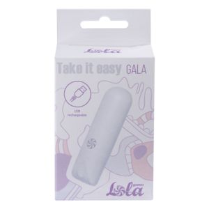 Vibro metak Lola games Rechargeable Take it Easy Gala white