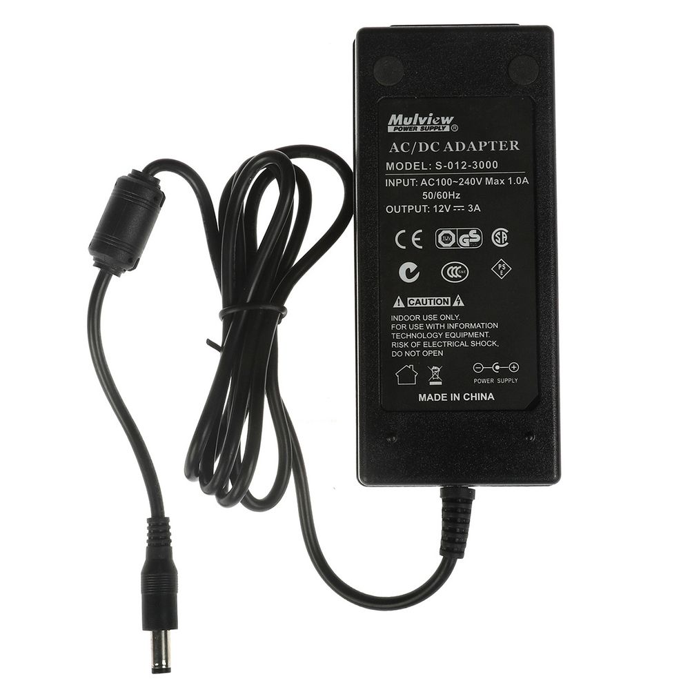 Mulview AC/DC Adapter za napajanje 12V/3A 36W slika 1