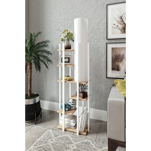 Vogue - ERH Bijela Prirodna Podna Lampa