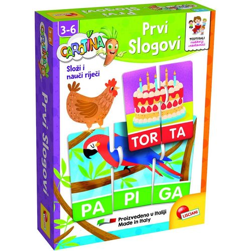 Lisciani Carotina Prvi slogovi slika 1