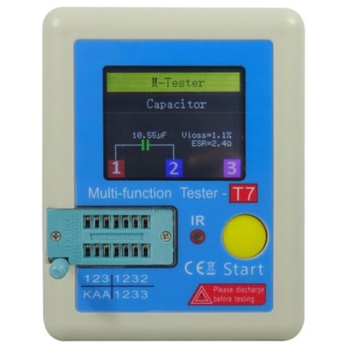 Tester elektronskih komponenti LCR-T7 za diode, duple diode, otpornike, kondenzatore, induktore.. slika 4