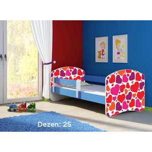 Deciji krevet ACMA II 140x70 + dusek 6 cm BLUE25