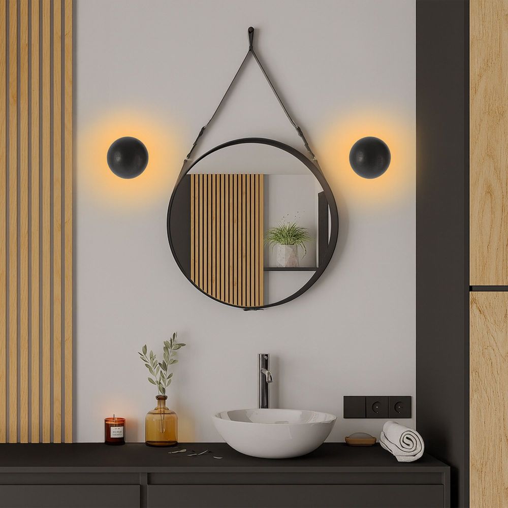 Zidna Lampa Fungal - 13361 - A, Crna slika 8