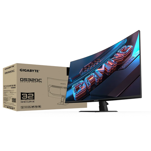 GIGABYTE GS32QC 31.5'' Gaming QHD zakrivljeni monitor, 2560 x 1440, 1ms, 170Hz, HDR slika 7