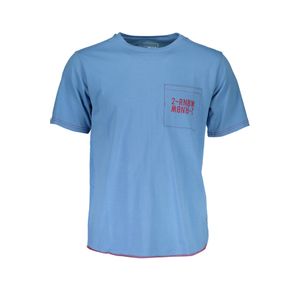 GAS MEN'S SHORT SLEEVE T-SHIRT LIGHT BLUE