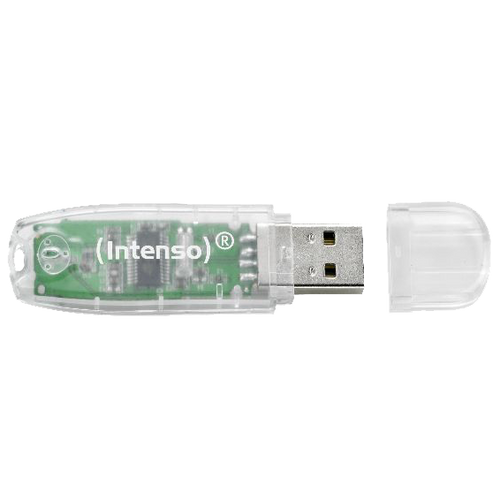 (Intenso) USB Flash drive 32GB Hi-Speed USB 2.0,Rainbow Line,TRANSP. - USB2.0-32GB/Rainbow slika 2