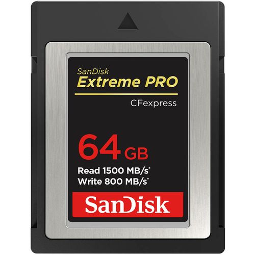 SanDisk CFexpress 64GB Extreme Pro 1500MB/s R,800MB/s Type B slika 1