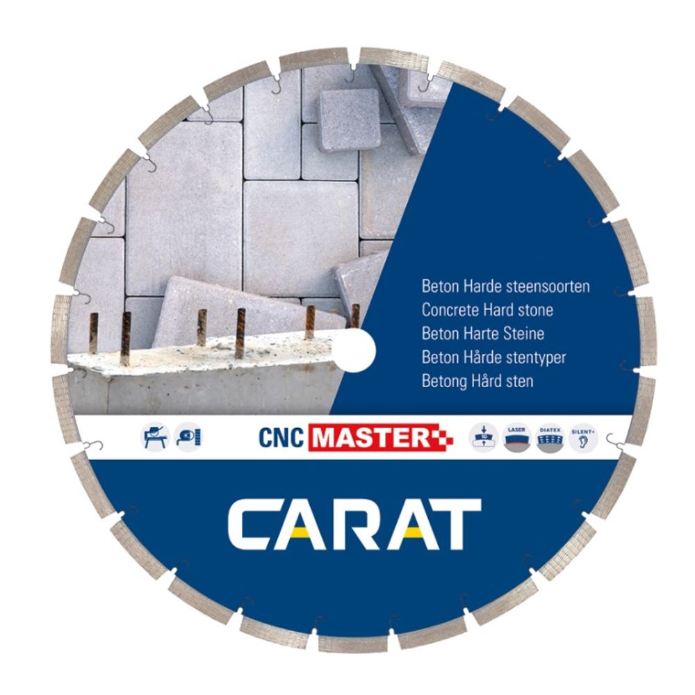 CARAT dijamantna ploča za beton CNCM450400 Ø450x25,4mm CNC MASTER slika 1