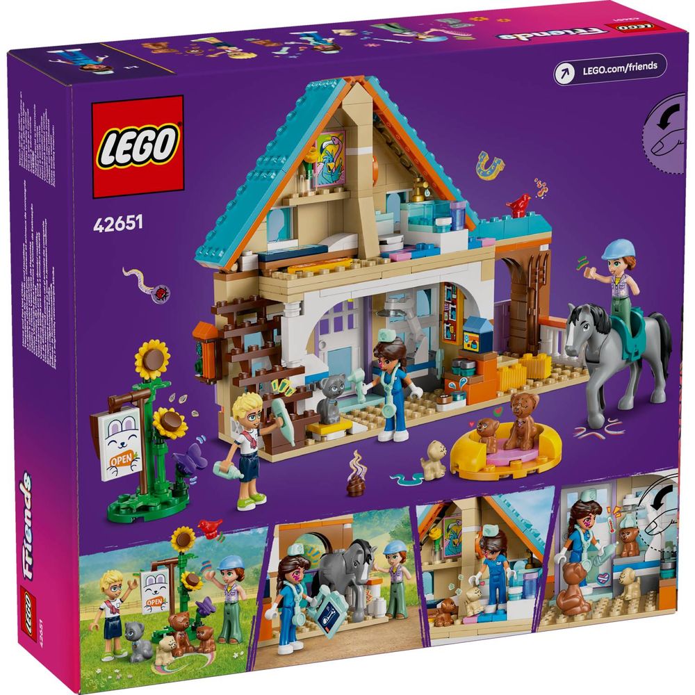 LEGO 42651 Veterinarska klinika za konje i ljubimce slika 11