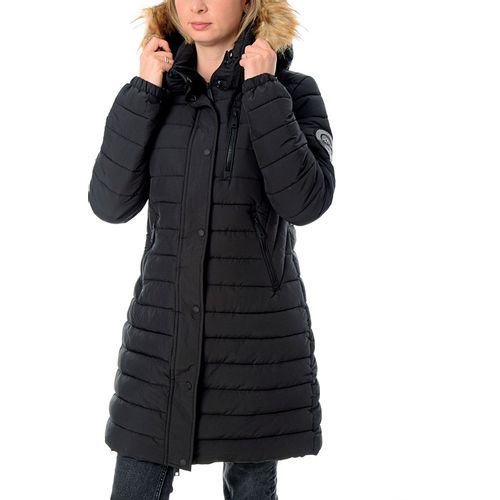 SUPERDRY ZENSKA  JAKNA FUJI HOODED MID LENGTH PUFFER ZA ŽENE slika 2