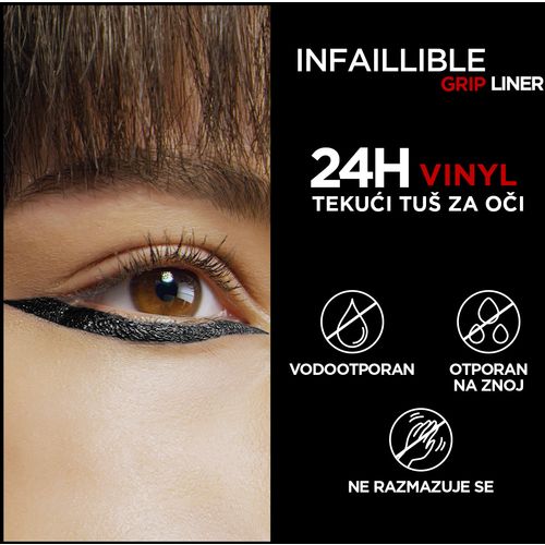 L'Oréal Paris Infaillible Grip 24h Matte Liquid Liner 03 Marron slika 4