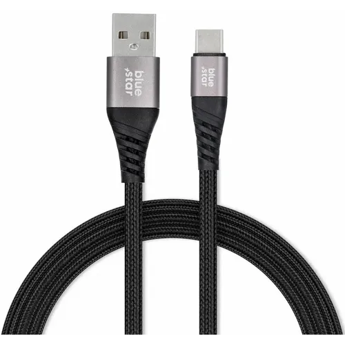 Blue Star pleteni kabel s USB A na USB C 3A konektorom slika 2