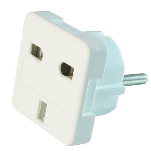 Travel adapter A-AC-UKEU-001 Gembird UK na EU suko 7.5A slika 1