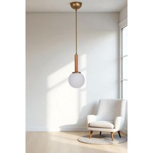 Opviq Luster 949, Bijela, Hrast, Zlatna