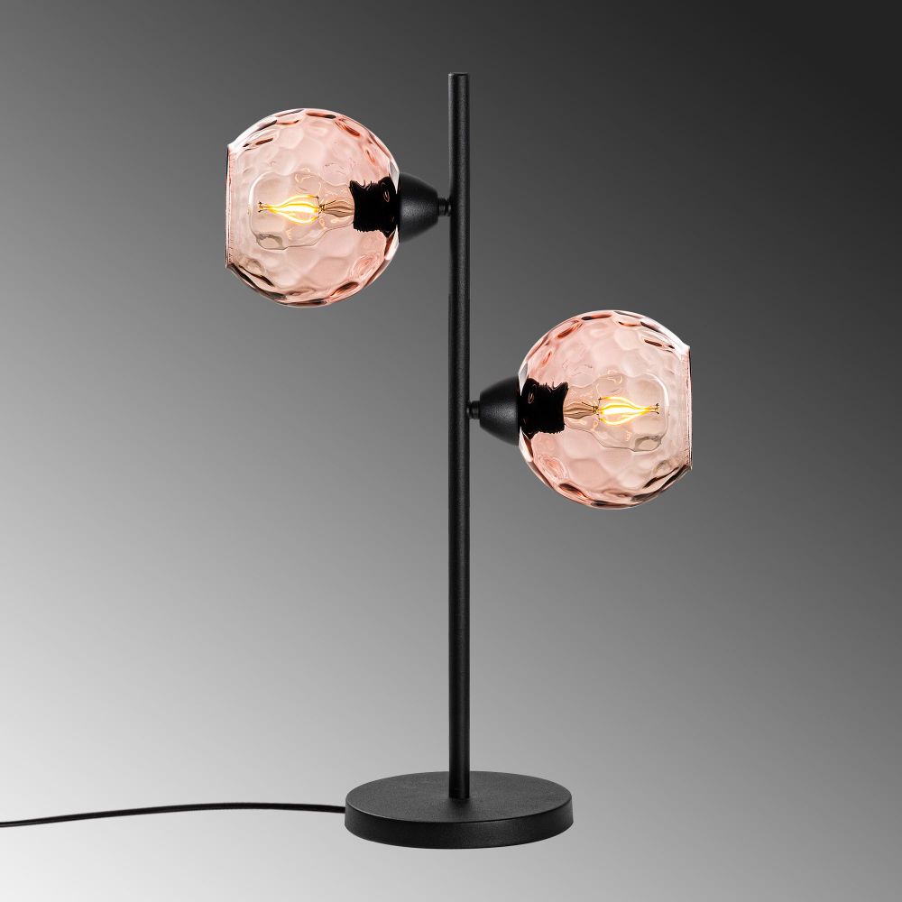 Benek - 15 - 14553 PinkBlack Stolna Lampa slika 6