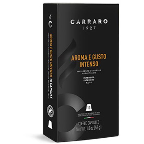 CARRARO AROMA E GUSTO INTENSO  kapsule 5,2g x 10 compatible NESPRESSO slika 1