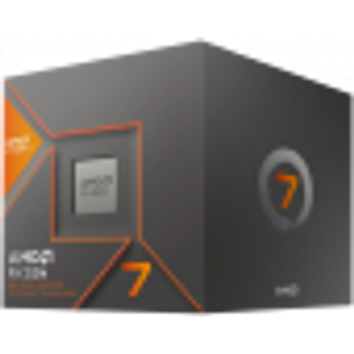 AMD CPU Desktop Ryzen 7 8C/16T 8700F (4.1GHz/5.0GHz,24MB,65W,AM5) box, with Wraith Stealth Cooler slika 1