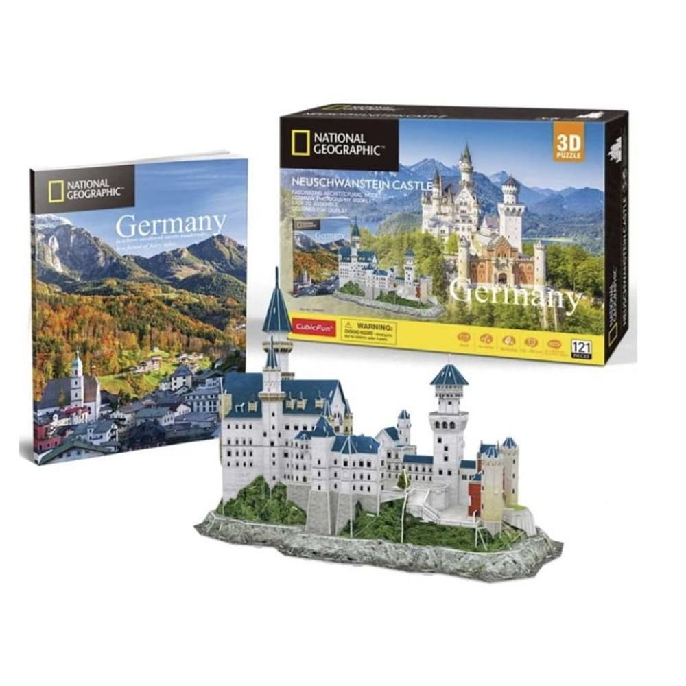 CubicFun 3D Puzzle Neuschwanstein Castle slika 1