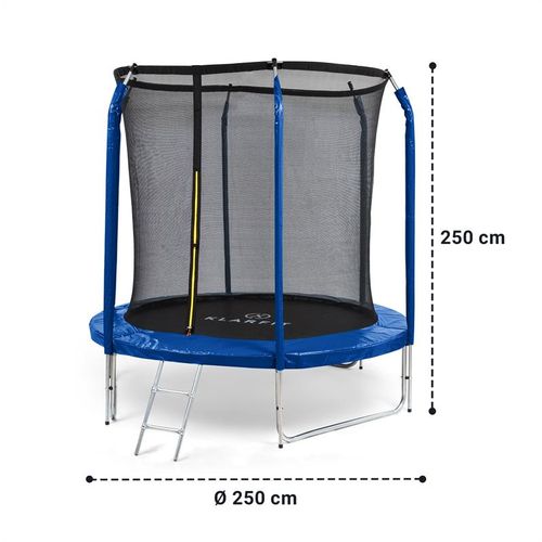 KLARFIT Jumpstarter trampolin, Tamno Plava slika 15