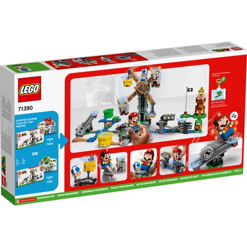 LEGO® SUPER MARIO™ 71390 prošireni komplet - Reznorjev kraj slika 3