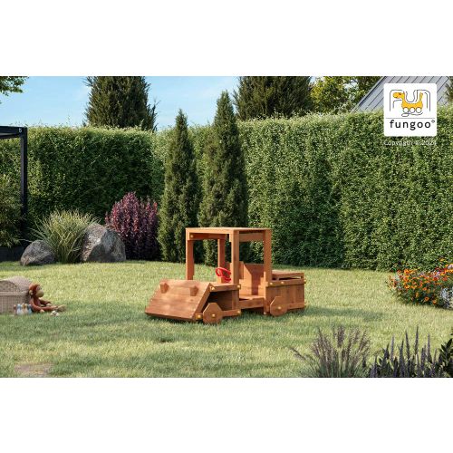 Fungoo set GARDEN BUGGY - drveno dječje igralište slika 3