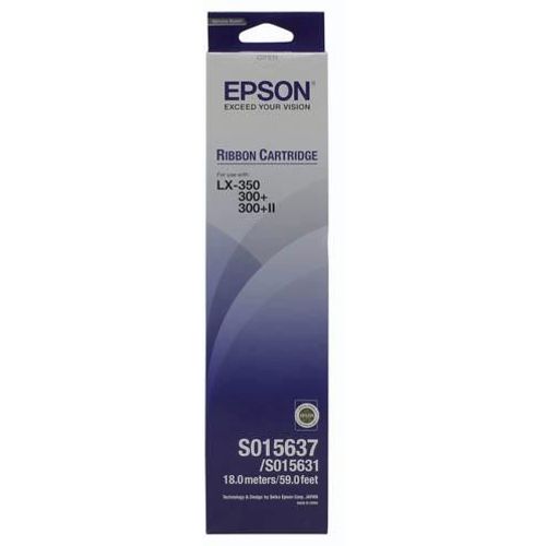 Ribon Epson LX300+II LX350, S015637, black, 4 mil. znakova slika 2