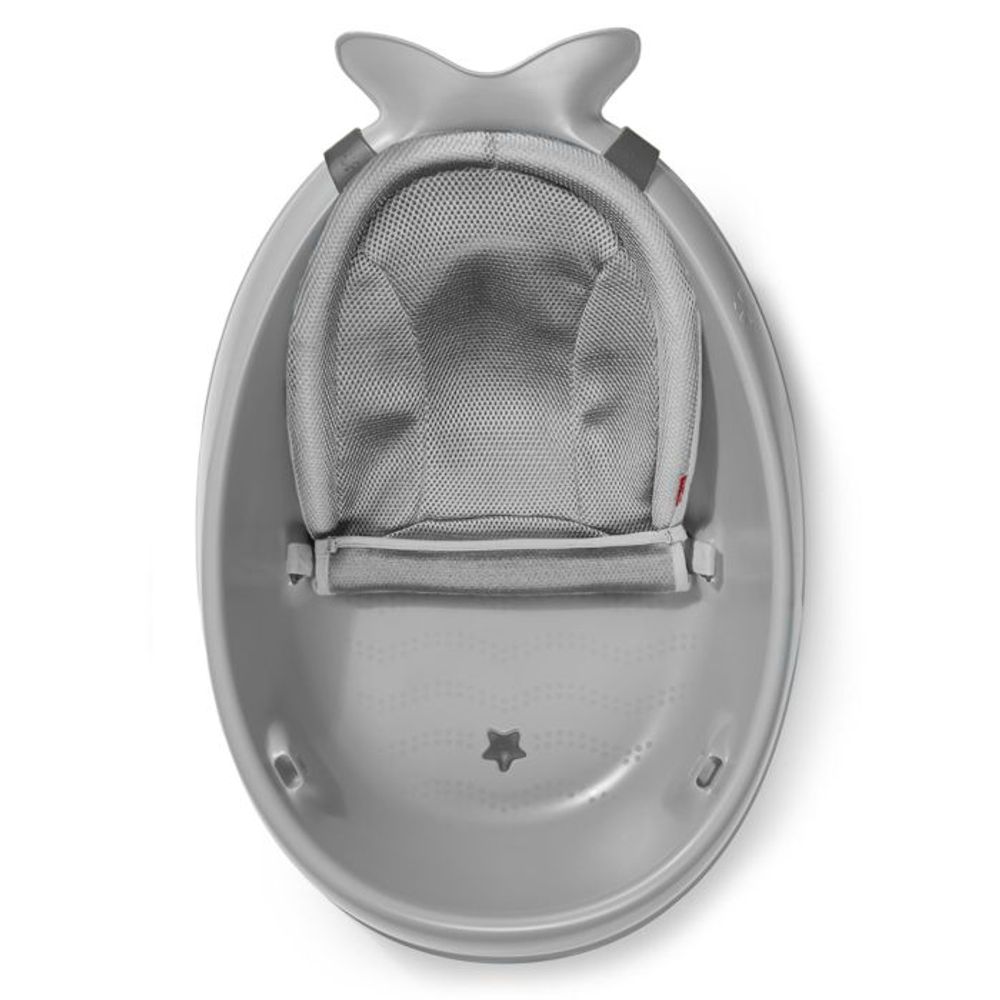 Skip Hop Kadica sa podlogom za kupanje bebe Delfin, Siva slika 5