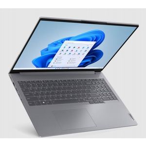 Lenovo Think 21KH008WYA ThinkBook 16 G6 IRL, Core i3-1315U, 1x 8GB DDR5 5200, SSD 512GB PCIe 2242, 16" WUXGA (1920x1200) IPS AG 300n, UHD Graph, GLAN, WLAN, BT, KybSR BL, SD, HDMI, 2x USB 3.2 G1, Thblt 4, USB-C 3.2 G2, FPR, Cam FHD+IR, 45Wh, 2W x2 Dolby, Al top, No OS, 3YW