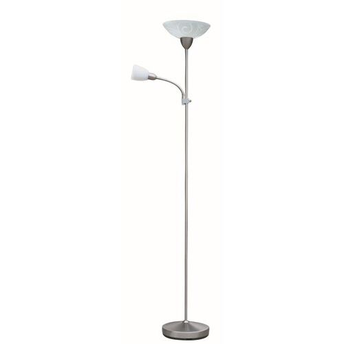 Rabalux Harmony lux Podna lampa sa čitačem E27 100W+E14 40W slika 1