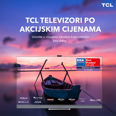 Ulovi akciju na TCL televizore i doživi beskompromisno iskustvo gledanja TV-a!