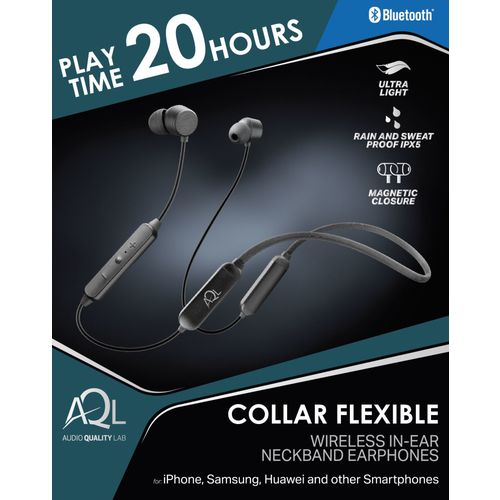 Cellularline Bluetooth slušalice AQL Collar crne slika 3