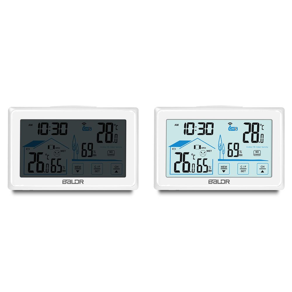 BD-910 bijela meteorološka stanica s zaslonom slika 4
