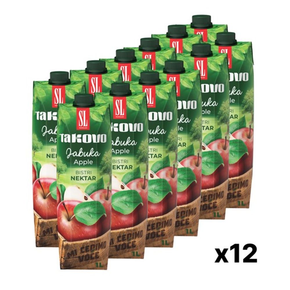 Takovo sok Jabuka 50% 12x1L   XXL  slika 1