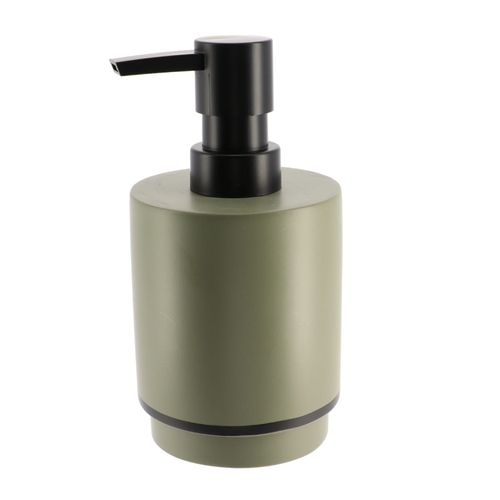 TENDANCE DOZATOR ZA SAPUN RAVENA 290 ML, POLIRESIN, KHAKI-CRNI slika 1