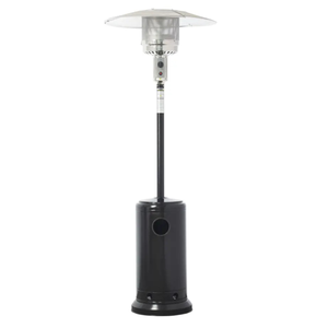 Plinska grijalica "pečurka" 13,5 kw, h-224 cm, crna