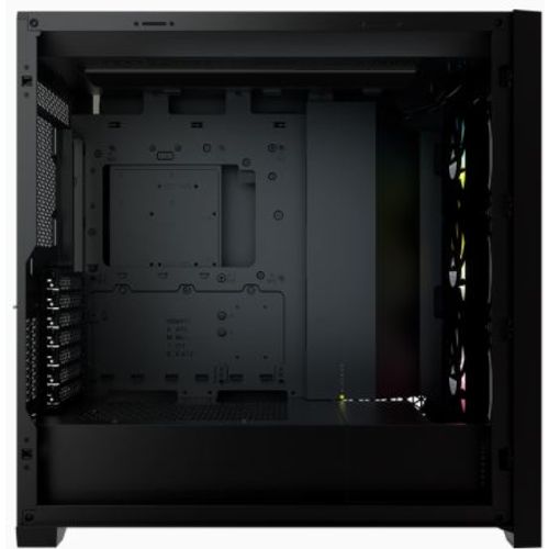 CORSAIR iCUE 5000X RGBTempered Glass MidTower ATX PC Smart Case Black slika 3