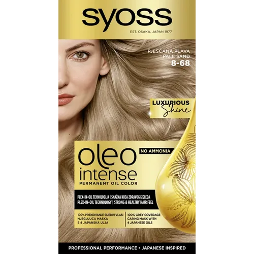 Syoss Oleo Intense Farba za kosu 8-68 Pale Sand slika 1