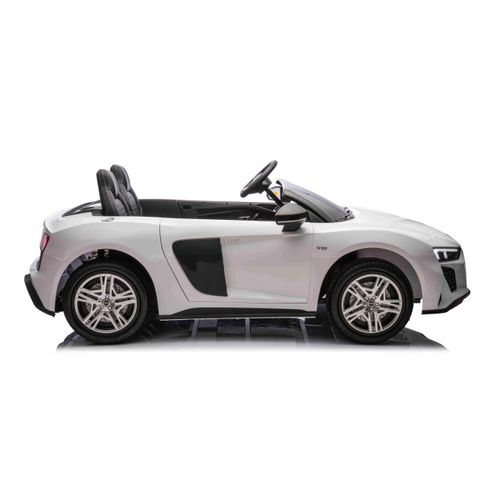 Licencirani auto na akumulator Audi R8 Spyder LIFT - dvosjed - bijeli slika 5