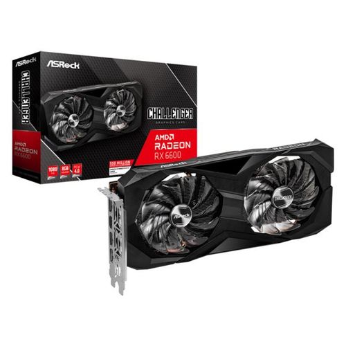 Asrock Radeon RX 6600 Challenger D 8GB, 8GB GDDR6 slika 1