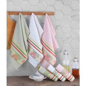 Orange White
Pink
Green
Red Wash Towel Set (6 Pieces)