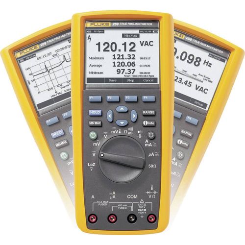 Fluke 289/EUR ručni multimetar  digitalni grafički zaslon, za pohranu podataka CAT III 1000 V, CAT IV 600 V Zaslon (brojevi): 50000 slika 6