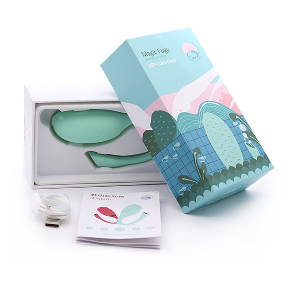 Vibrator G-točke Magic Motion - Fugu Smart Wearable, zeleni slika 7