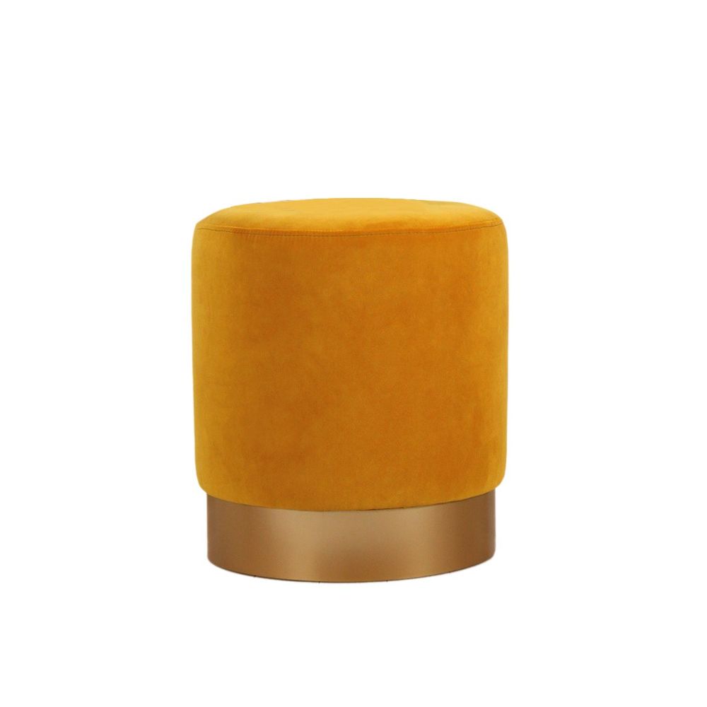 Pouffe Memfis u Mustard Boji slika 6